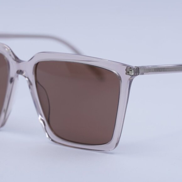 🕶️ New Saint Laurent SL474 003 Sunglasses - Nude Frame, Brown Lenses - Picture 4 of 11